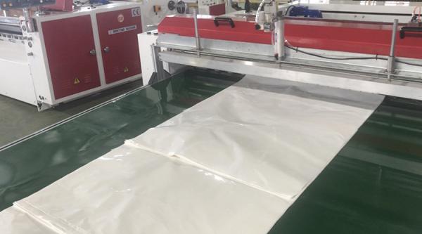 Saco plástico enorme da válvula que faz desperdícios do lixo da máquina com faca de voo resistentes
