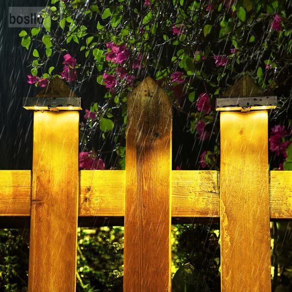 Monocrystalline Silicon Solar Panel Wall Mounted Solar Lights 2V 200 MA 11.8*3.4*2cm Solar Wall Lamps