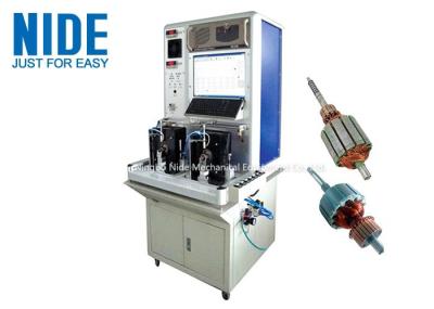 Armature Motor Testing Equipment For Electrical strength , Double Working Station