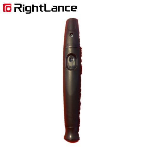 Medical Sterile ABS Safety Lancet Pen For Cupping Two Rail Structure