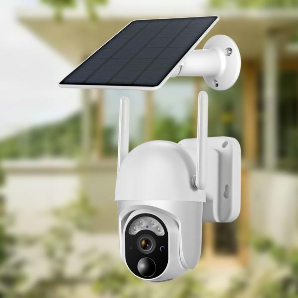 7800mAh Battery Solar CCTV Camera 3MP WiFi Wireless Outdoor Solar Spotlight Camera