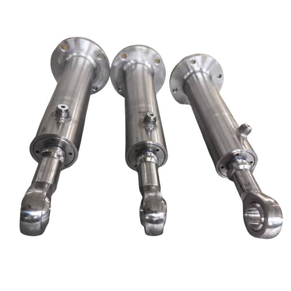 Cilindro hidráulico de alimentación de acero inoxidable barato para grúas