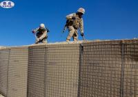 Zinco militar pesado do recipiente das barreiras de HESCO - o revestimento soldou Gabion