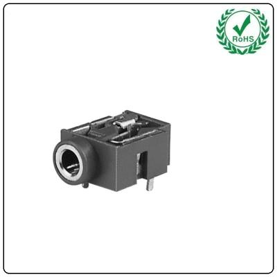 áudio estereofônico fêmea Jack Socket PJ20140 dos pinos da montagem 5 do PWB do MERGULHO de 2.5mm