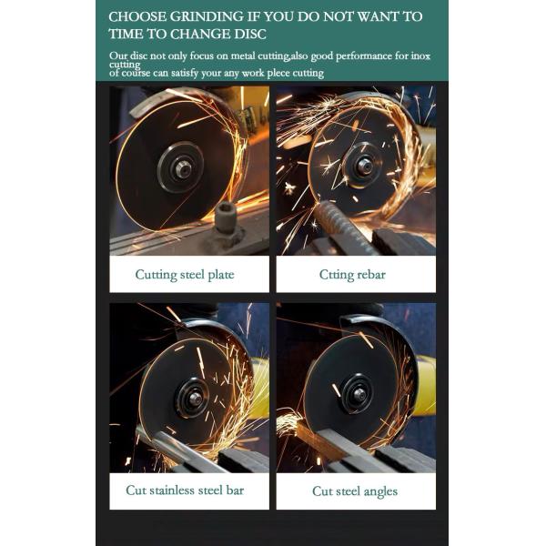 Fast Cutting Steel Cutting Wheel 4.5 Inch115mm Metal Cutting Off Wheel for Iron and Stainless Steel