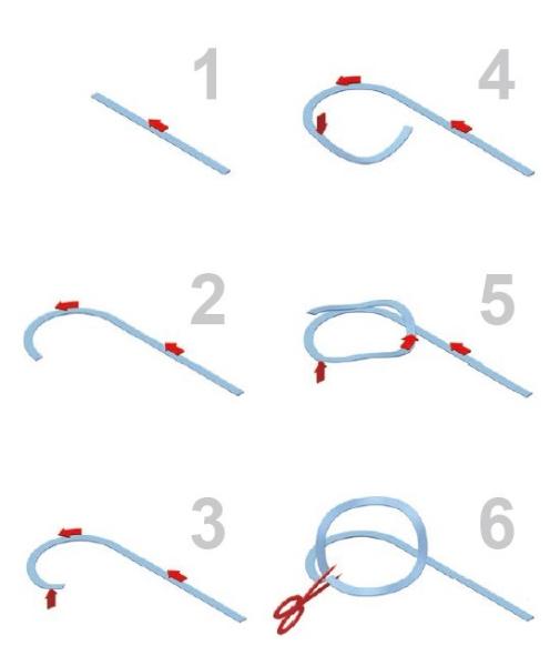 Inch Equal Cross Section External Snap Ring Wire Clip For Heavy Duty Use