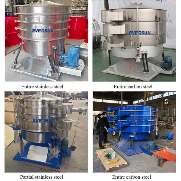 Высокопроизводительная циркулярная вибрационная сепараторная ситовая машина для известняка
