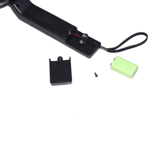 Round Hand Held Security Metal Detector Sensitivity Regulating Hole Adjust Easily