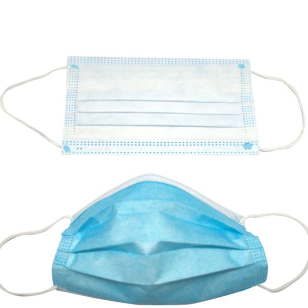 Wholesale 3 Layer 3 Ply Disposable Medical Face Mask Surgical Mask