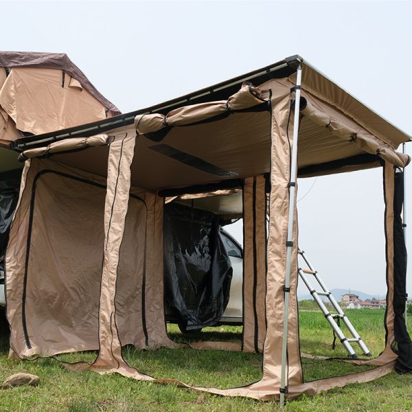 Foxwing Roof Awning Room Car Side Tent Wall Self-Driving Camping Rainproof Car Sunshade 4x4 Awning Side Tent With Annex Room