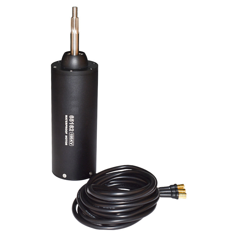 Hobbysky IP68  65162 Waterproof Motor 100KV Brushless Hall Sensored Inrunner Engine 6000w for  RC Boat Electric Surfboard