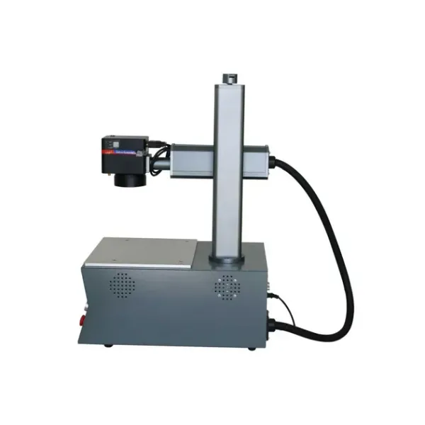 Mini Tabletop Fiber Laser Engraving Equipment in Production Line