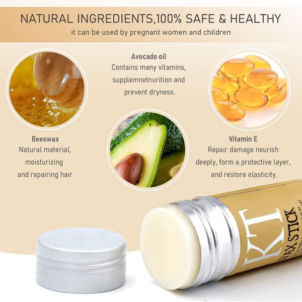 Custom Logo Styling Hair Wax Stick Edge Control Beauty Care Long Lasting