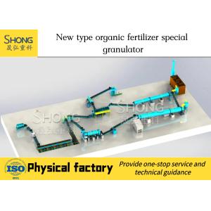 Energy Saving Organic Fertilizer Production Line with Raw Material Wide