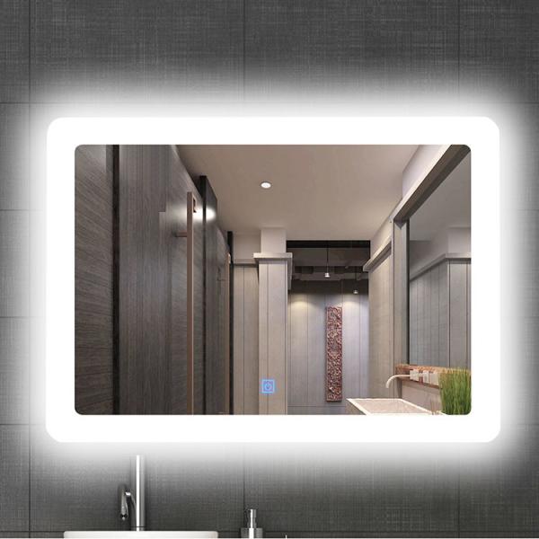 SONSILL Luxury LED Bathroom Mirrors Hotel Wall Mount Single Label