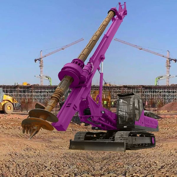 Impact Rotary Drill Rig Infrastructure Projects Construction Machine Mobile Drilling Rig