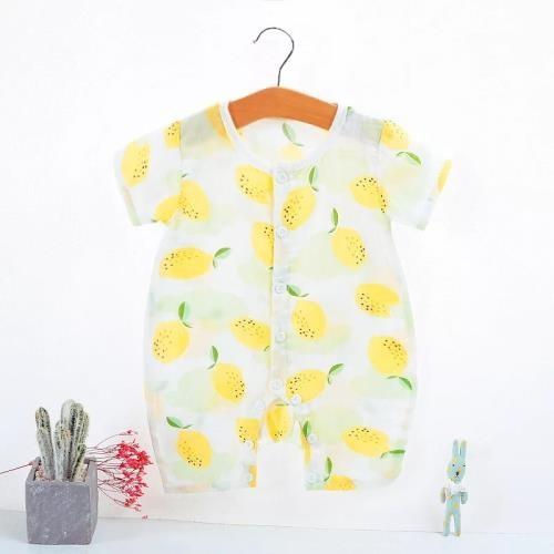 Super Soft Muslin Baby Pajamas Summer Cool Lightweight Cotton Unisex