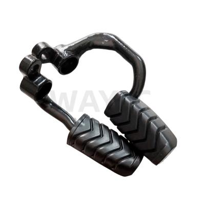 43501H2C000H000 Partes do quadro da motocicleta de borracha Apoio de pé dianteiro para HAOJUE KA125/KA150