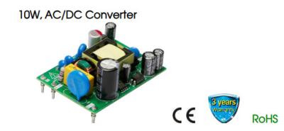 10W Switching Medical AC DC Power Supply Dual Output 15V EMC