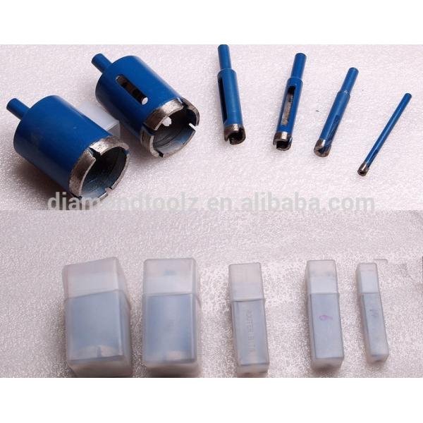 Smooth Surface Finish Diamond Drill Bit , High Concentration Diamond Bit Hole Saw
