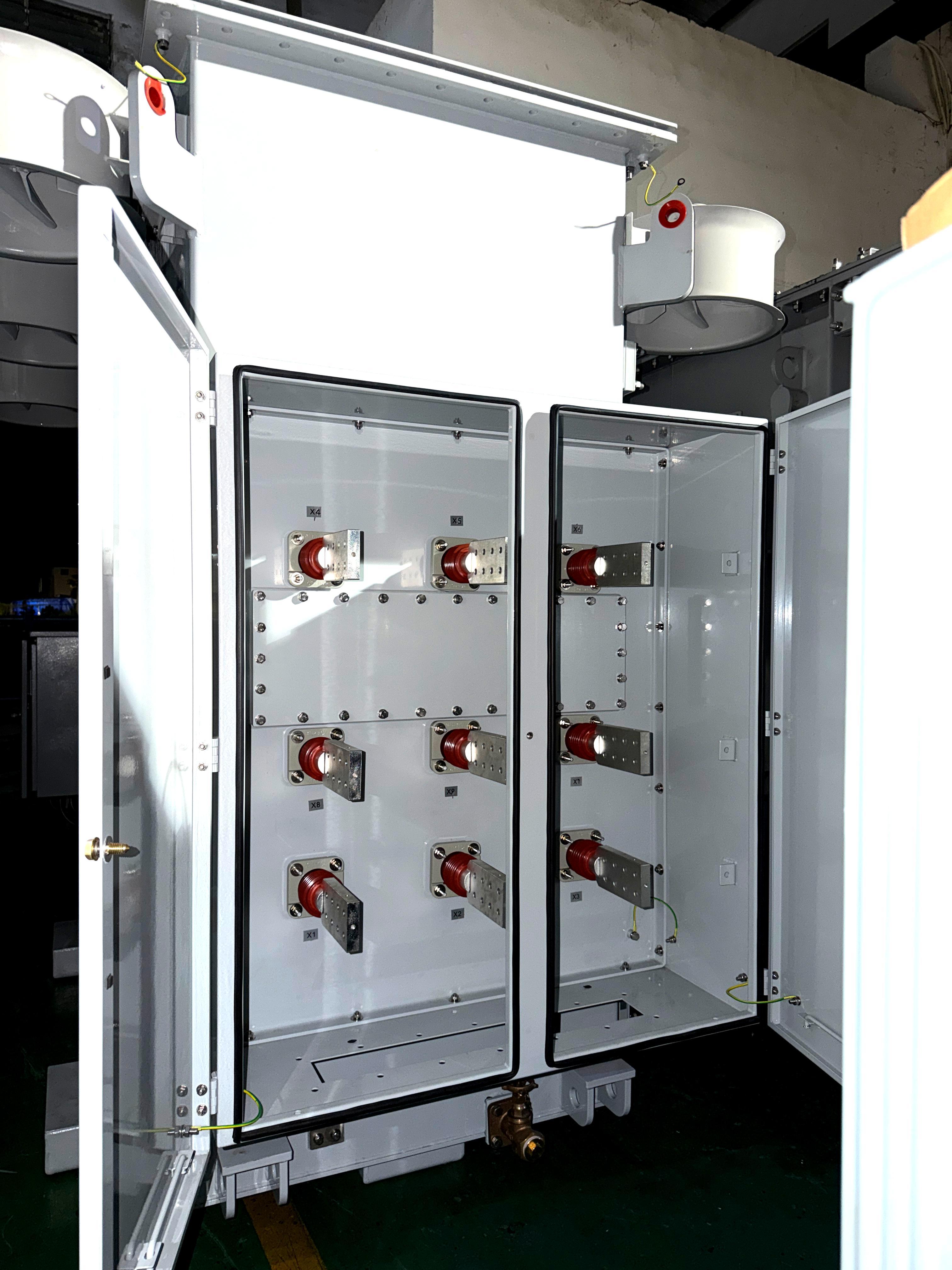 Multi-Capacity Multi-Voltage 10/11.2/12.5/14 MVA Oil Immersed Substation Power Transformer 12470V to 2400D 4160Y/2400V ONAN/ONAF ANSI/IEEE Standards