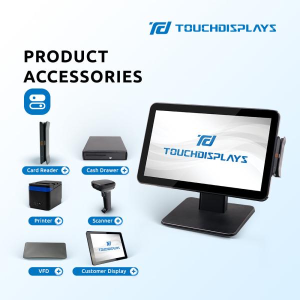 15.6 Inch Windows Touch Screen POS Machine DDR3 4Gb RAM