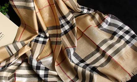 Purple Winter Knit Infinity Scarf For Ladies , Classic Cashmere Knit Fashion Scarf