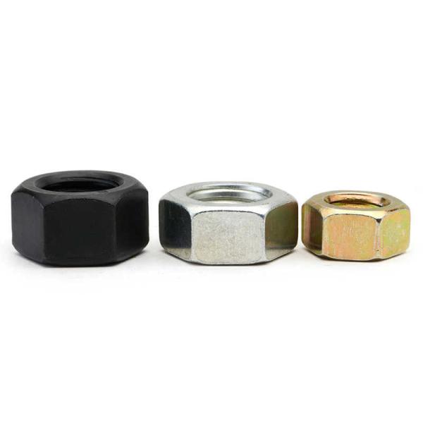 Acero de carbono galvanizado Hex Nut Resistente a la corrosión Zinc Hex Nut M27