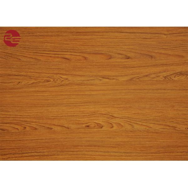 Wooden Pattern Color Coated Steel Coil With Cold Rolled Technique A653 Grade