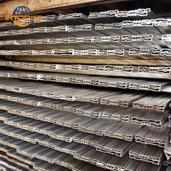 Electrophoresis Transfer Wood Grain Aluminum Profile for Indoor Use - 6063-T5 Alloy Window and Door Profile