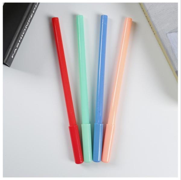 Korean Cute Classic Plastic Gel Pens Set for Office and School Supplies Novelty Design