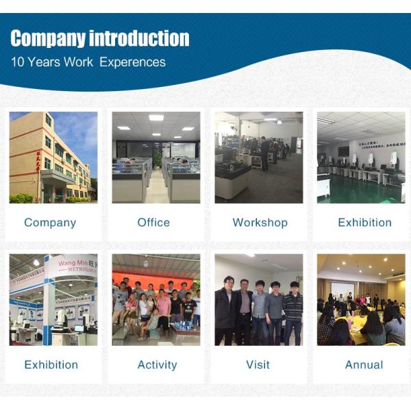 руководство машины измерительной системы зрения точности 3um для электроники