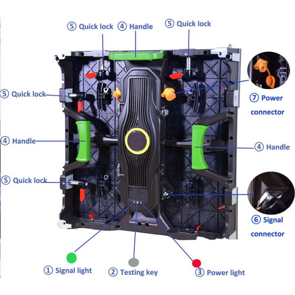 Арендное СИД Pantalla предпосылки экрана СИД этапа P3.91 показывает крытую видео- стену для концерта
