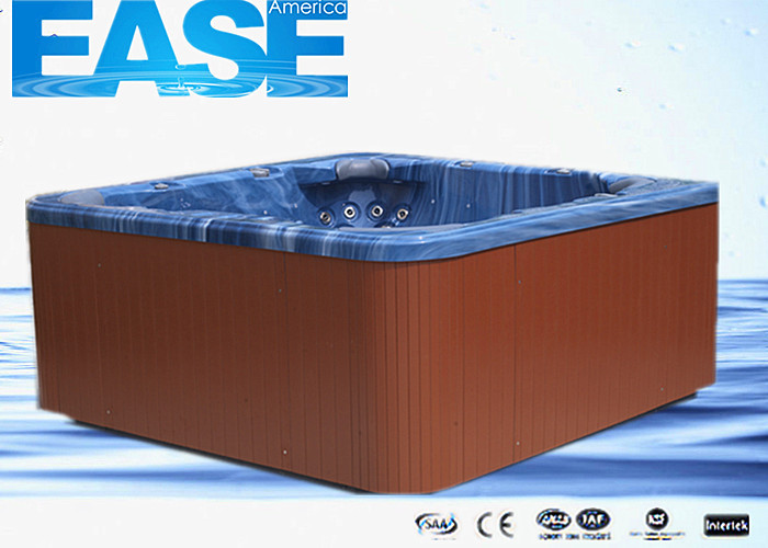 All seats acrylic shell massage outdoor 1220 liters hot tub,  2250 * 2250 * 960 mm