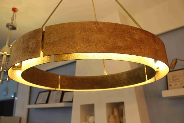 15 Kg Round Crystal Chandelier In Chrome Finish For Ceiling Mount