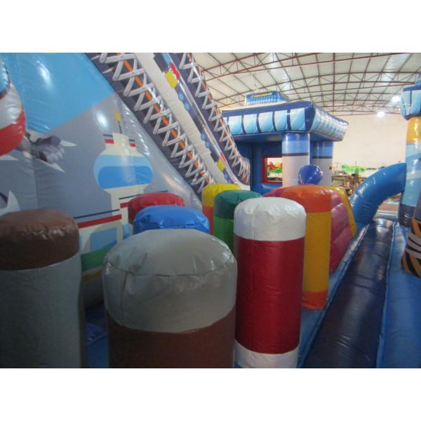 Водоустойчивый город потехи самолета тематический раздувной для детей с УЛ КЭ ЭН14960