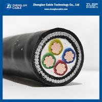 Le câble électrique basse tension NYRGBY câble cu/pvc/pvc/swa/pvc 4x16mm2 IEC60502-1