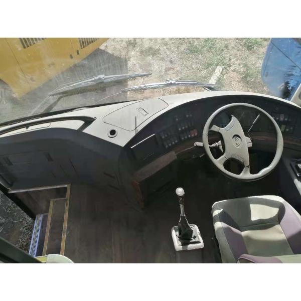 O motor traseiro usado dos assentos da condução à direita 55 do tipo ZK6127 de Yutong do ônibus de excursão usou o treinador Bus Double Doors