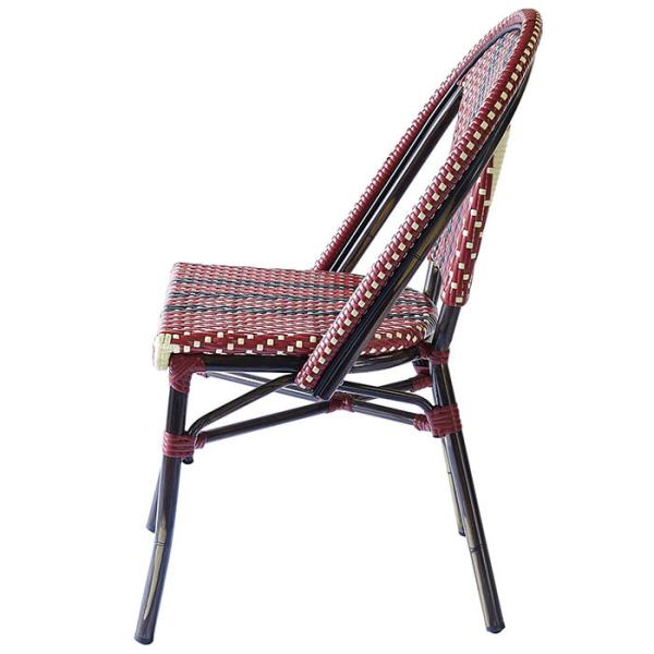 18.50 X 21.65 X 34.64 Aluminum Outdoor Bistro Dining Chairs