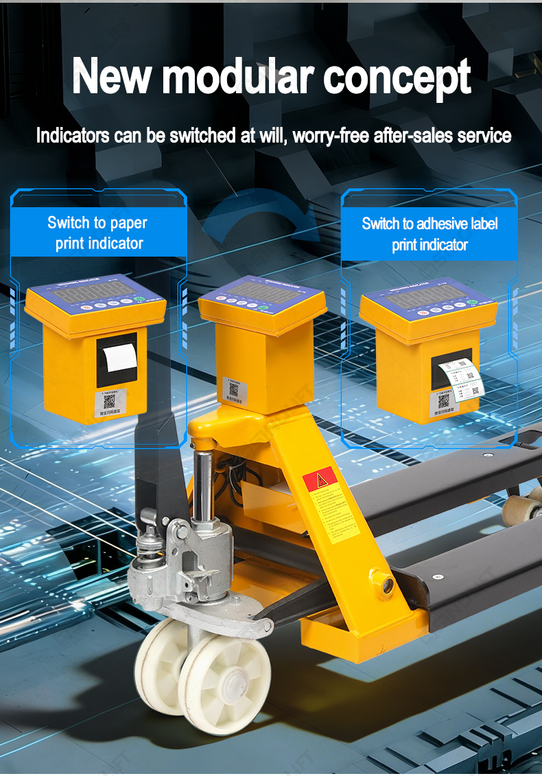 SINOLIFT T8 Series Pallet Truck with Electronic Scale
