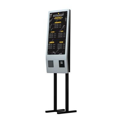 Sef pedindo da máquina do auto eletrônico do restaurante de 32 polegadas - serviço Bill Payment Kiosk