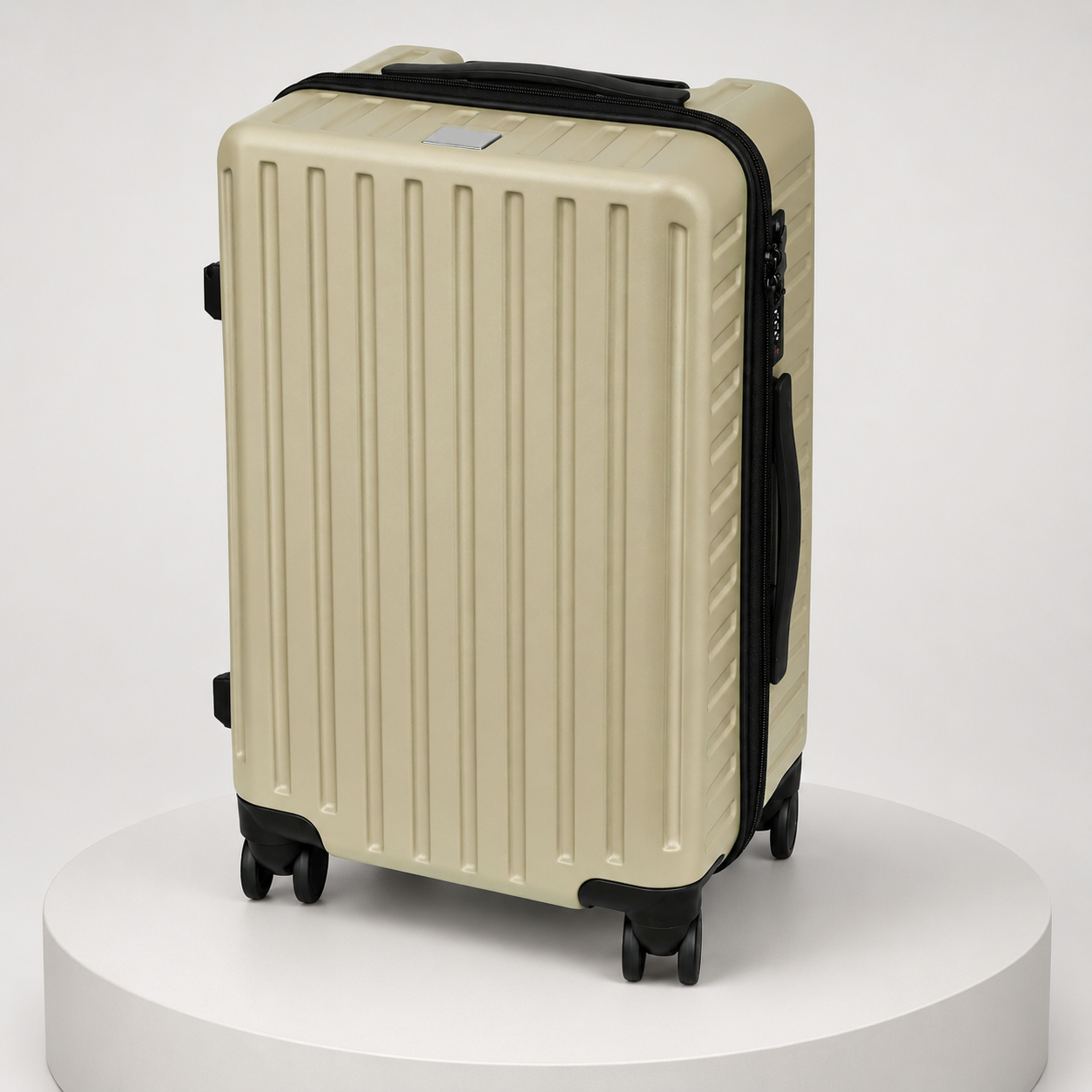 Sage Green Hardshell Luggage with TSA Lock