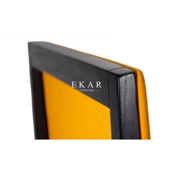 Modern Upholstered Ash Wood Leather Dining Room Chair