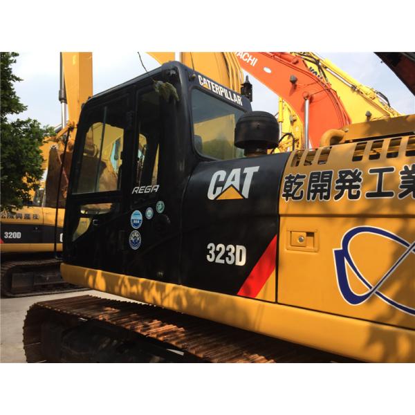 21T weight Used Crawler Excavator Caterpillar 323DL 3066 ATAAC engine with Original Paint