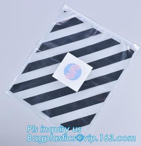 Garment EVA Frosty Slider Zipper Bag, Zipper Sealed Slider Gusset Cosmetic Bag Makeup Case Plastic Waterproof Bags, zip
