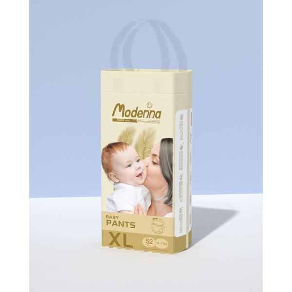 Calzoncillos para bebés orgánicos amigables con la piel Calzoncillos para bebés con pañales fáciles de usar Pañales desechables Comodidad natural para bebés ISO Factory