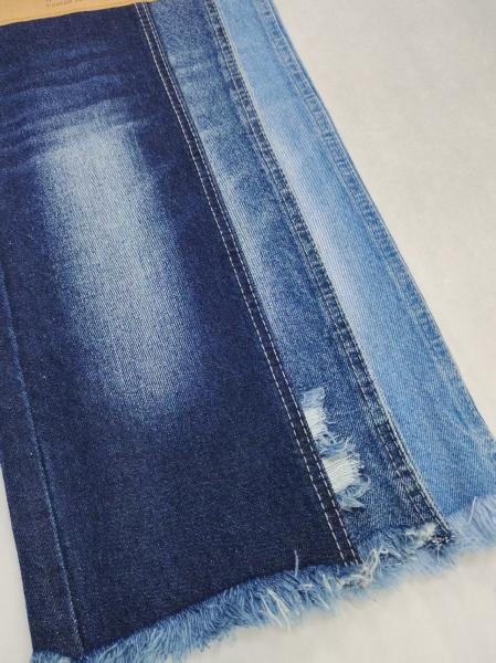 Baja contracción 80%Cotton TWILL estilo de tejido denim INDIGO oscuro para mujeres Jeans o pantalones de niños
