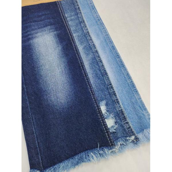 Low Shrinkage 80%Cotton TWILL Style Denim Fabric DARK INDIGO For Women Jeans Or Boys Pants