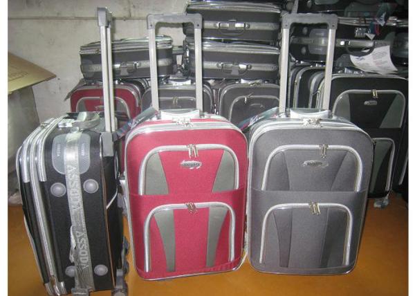 Business Travelling 8 Wheel Suitcase Luggage Bags Set Of 3 20 / 24 / 28 Inch
