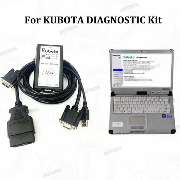 CFC2 Laptop And Diagnostic Tool For KUBOTA Diagmaster DIAGNOSTIC KIT Python Interface KUBOTA Takeuchi Diagnostic Tool
